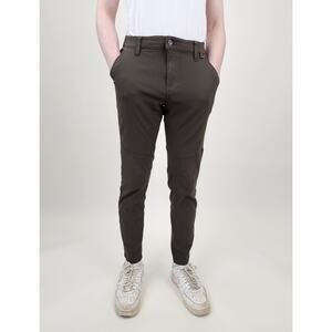 PROJEK RAW chino comfort waist pant military green size 38